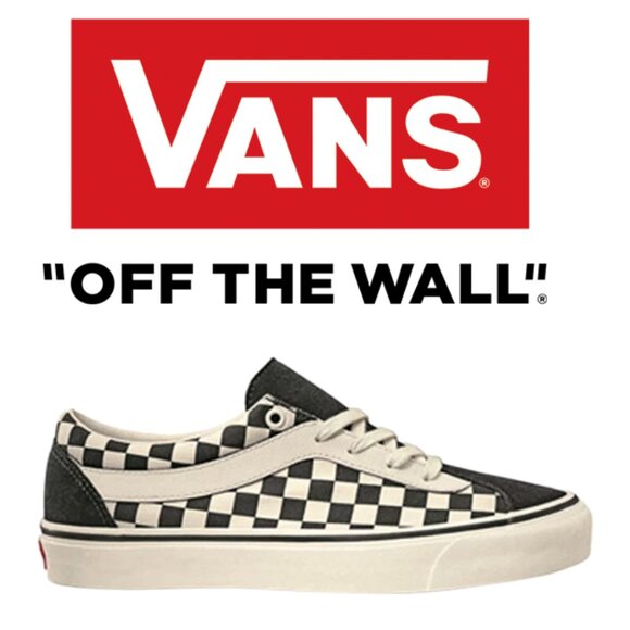 Vans Bold Ni Checkerboard 'Black Marshmallow' - Size 10 - Picture 1 of 8